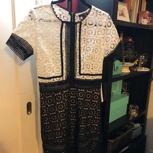 Black and white dress size L